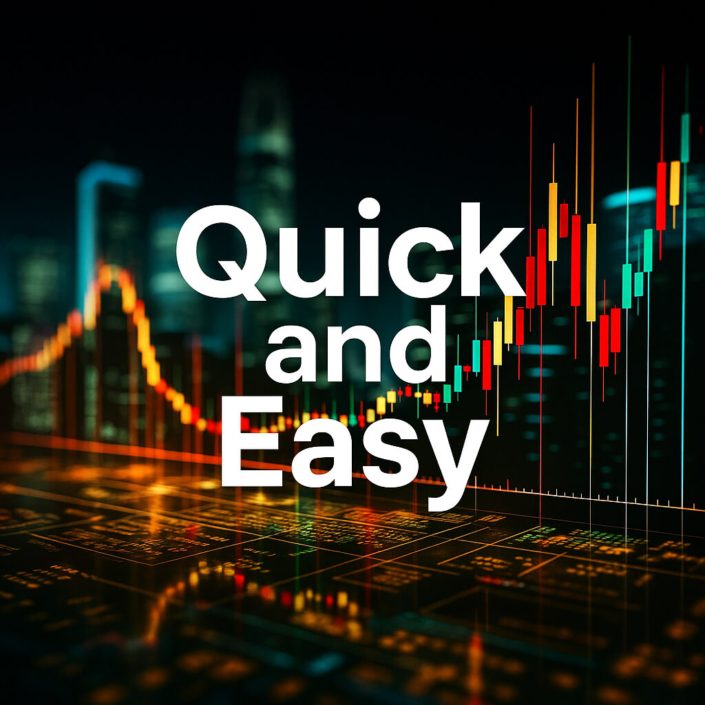Rápido y fácil – Registro de código LEI en menos de 10 minutos con fondo de gráfico financiero