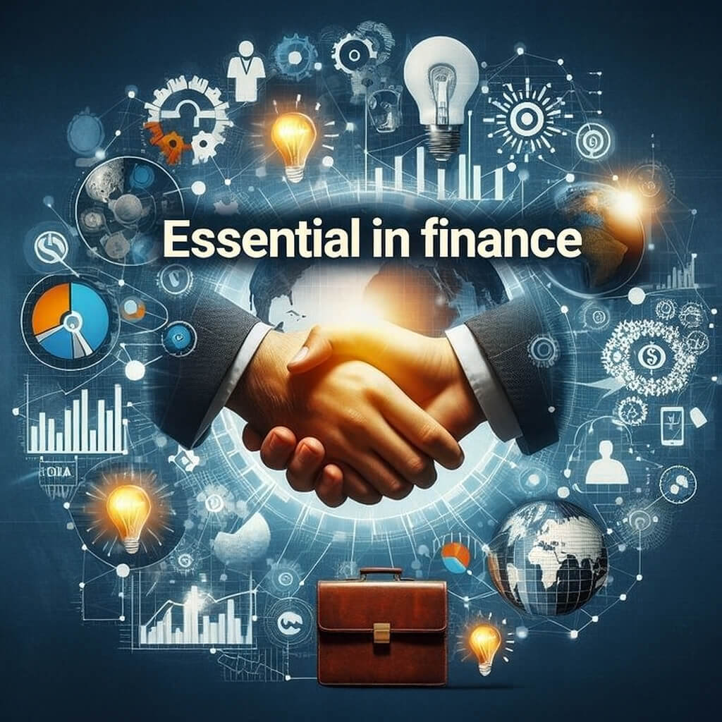Apretón de manos frente a una red financiera global: la importancia de los códigos LEI en el sector financiero.